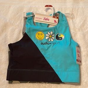 Justice girls Seamless bra 2-pack New with tags size 28 to 34